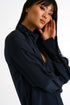 Shan Soie Bow-Tie Neck Silk Blouse